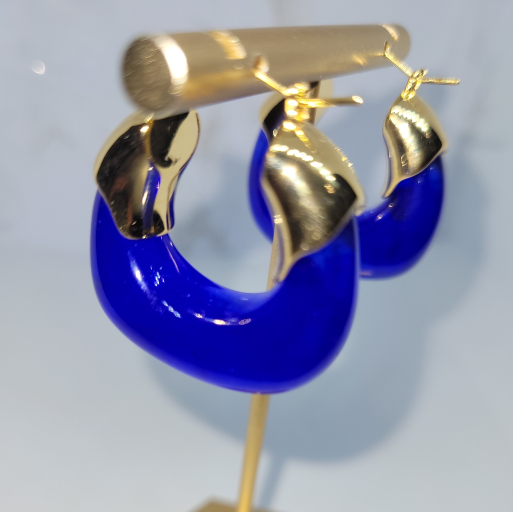 Deep Blue Earrings